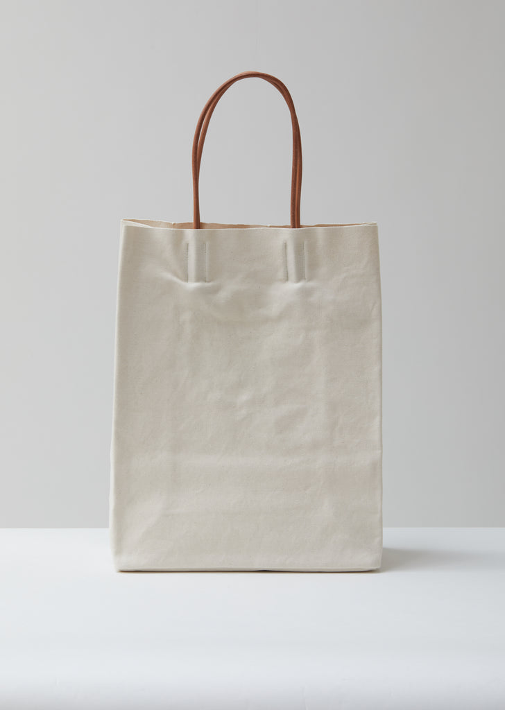 Tall Canvas Paperboy Bag