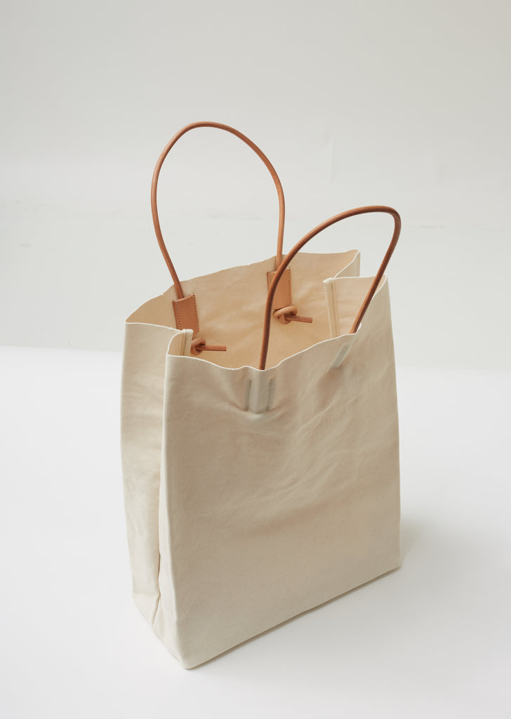 Tall Canvas Paperboy Bag