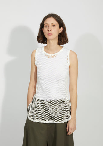 Mesh Sleaveless Tank