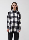 Black and White Checkered Pitch Shirt