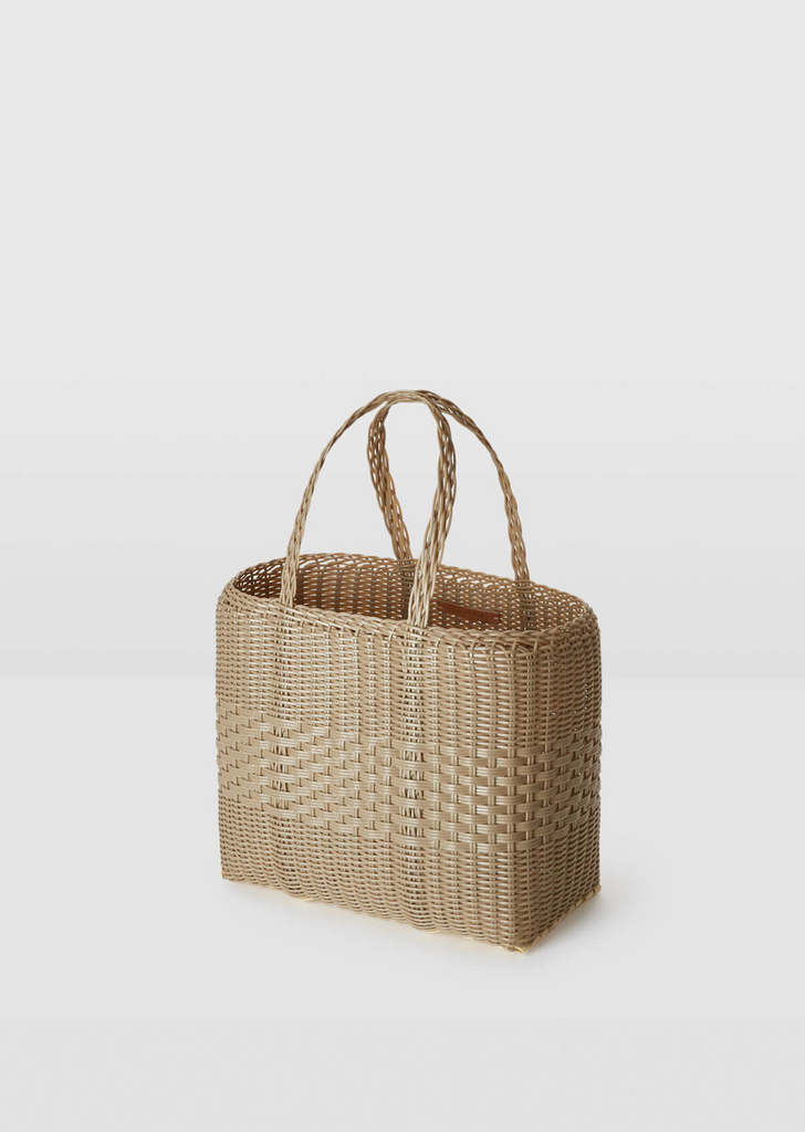 Lace Tote Bag Small — Sand