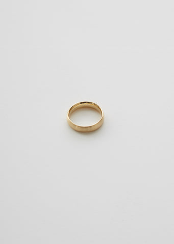 18K Classic Oval Ring — 4.5mm