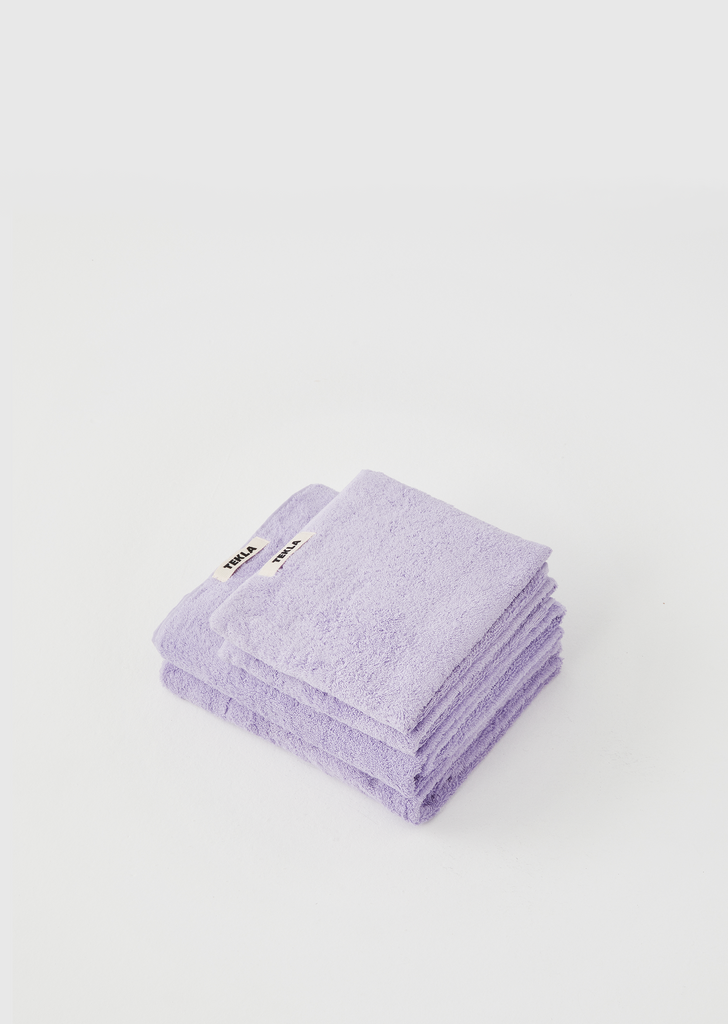 Terry Bath Towel — Lavender