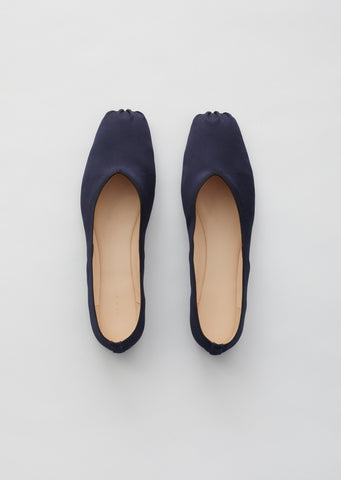 Satin Ballet Flats