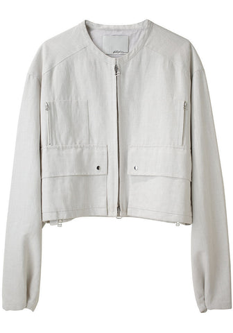 Cropped Oversized Jacket