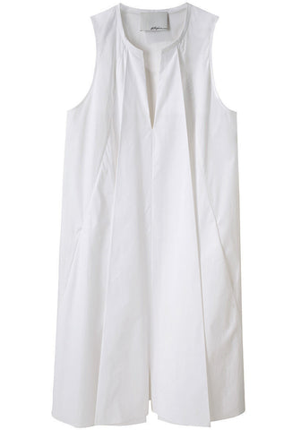 Double Pleat Front Dress