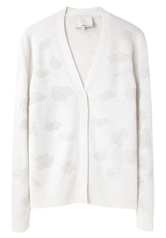 Floral Jacquard Cardigan