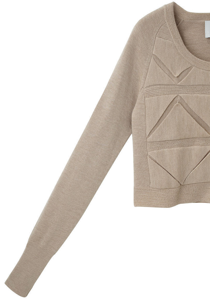Folded Triangle Sweater