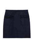 Fringe Pocket Mini Skirt