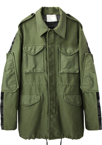 Knit Back Anorak