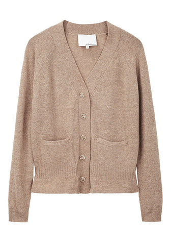 Merino Tweed Wool Cardigan