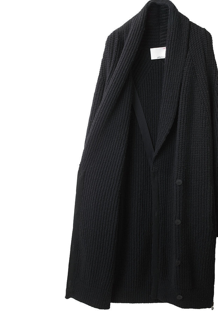 Oversized Shawl Collar Cardigan