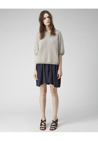 Pleated Umbrella Skirt