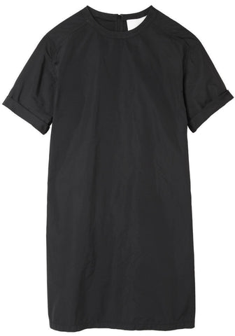 Rolled Sleeve T-Shirt Dress