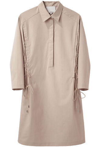 Shirtdress with Utility Lacing