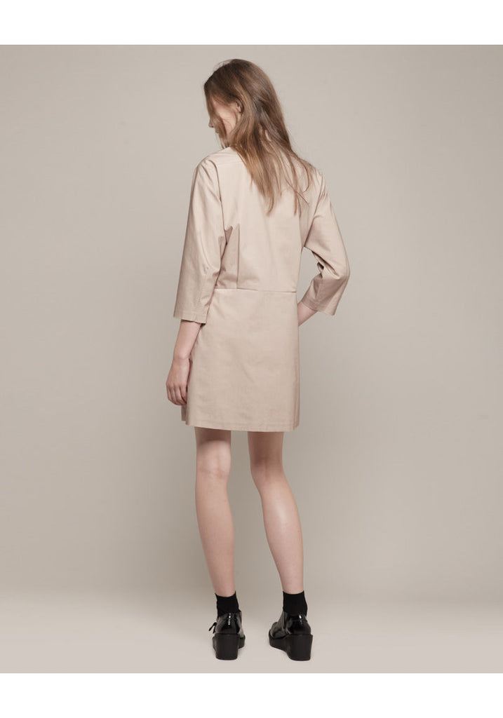 Shirtdress with Utility Lacing
