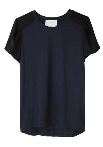 Shoulder Pleat T-Shirt