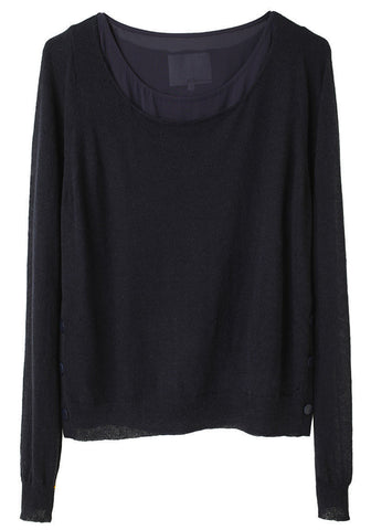 Side Placket Pullover