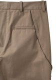 Side Zipper Cropped Trousers