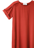 Silk T-Shirt Dress