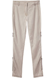 Silk Trouser with Side Zip