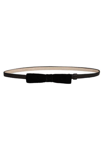 Skinny Bow Waist Belt