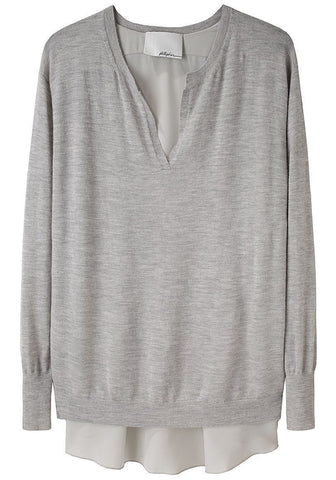 Split Back Pullover