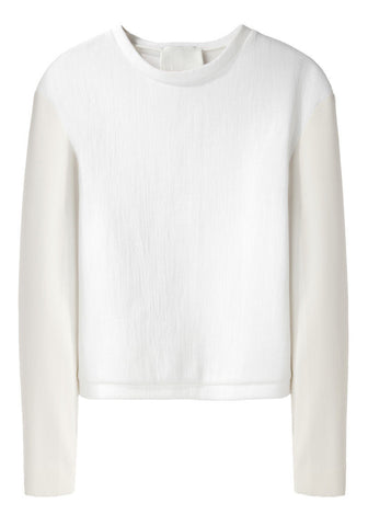 Sweatshirt with Jacket Sleeves