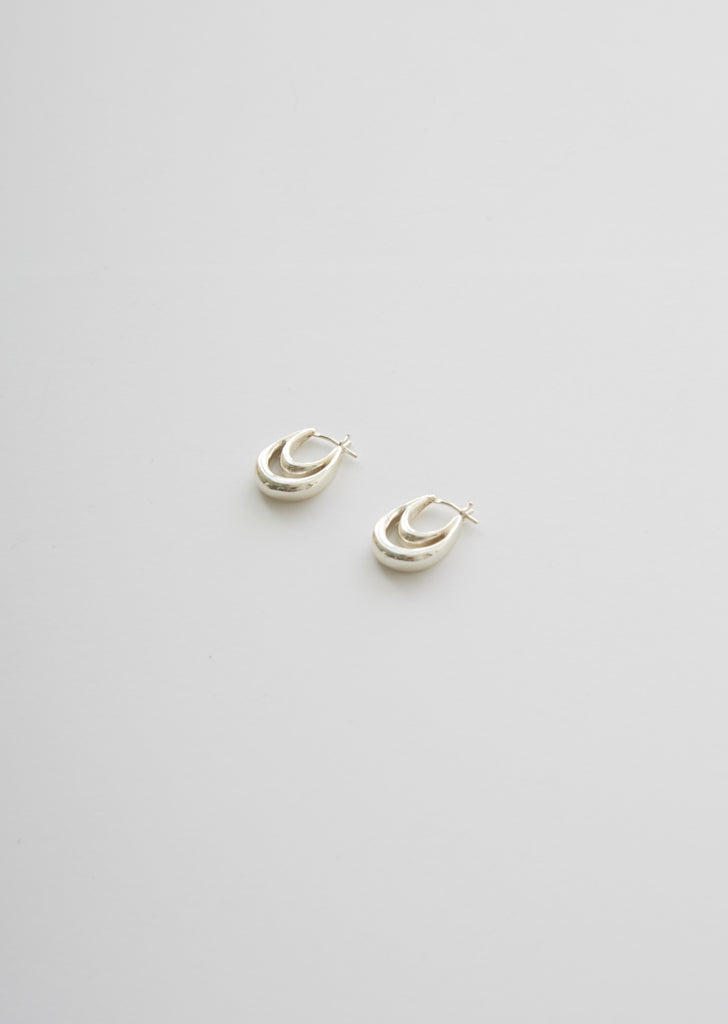 Small Blanche Hoops