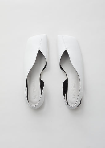 Curved Front Sling Backs