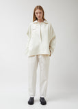 Canton Wool-Cashmere Blend Boxy Pullover Jacket