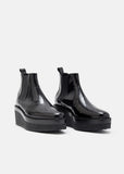 Jodhpur Patent Leather Ankle Boots