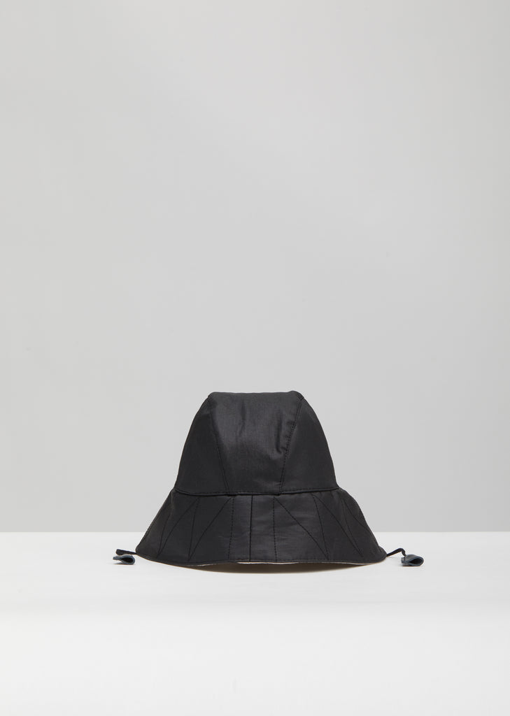 Coated and Chintzed Linen Hat