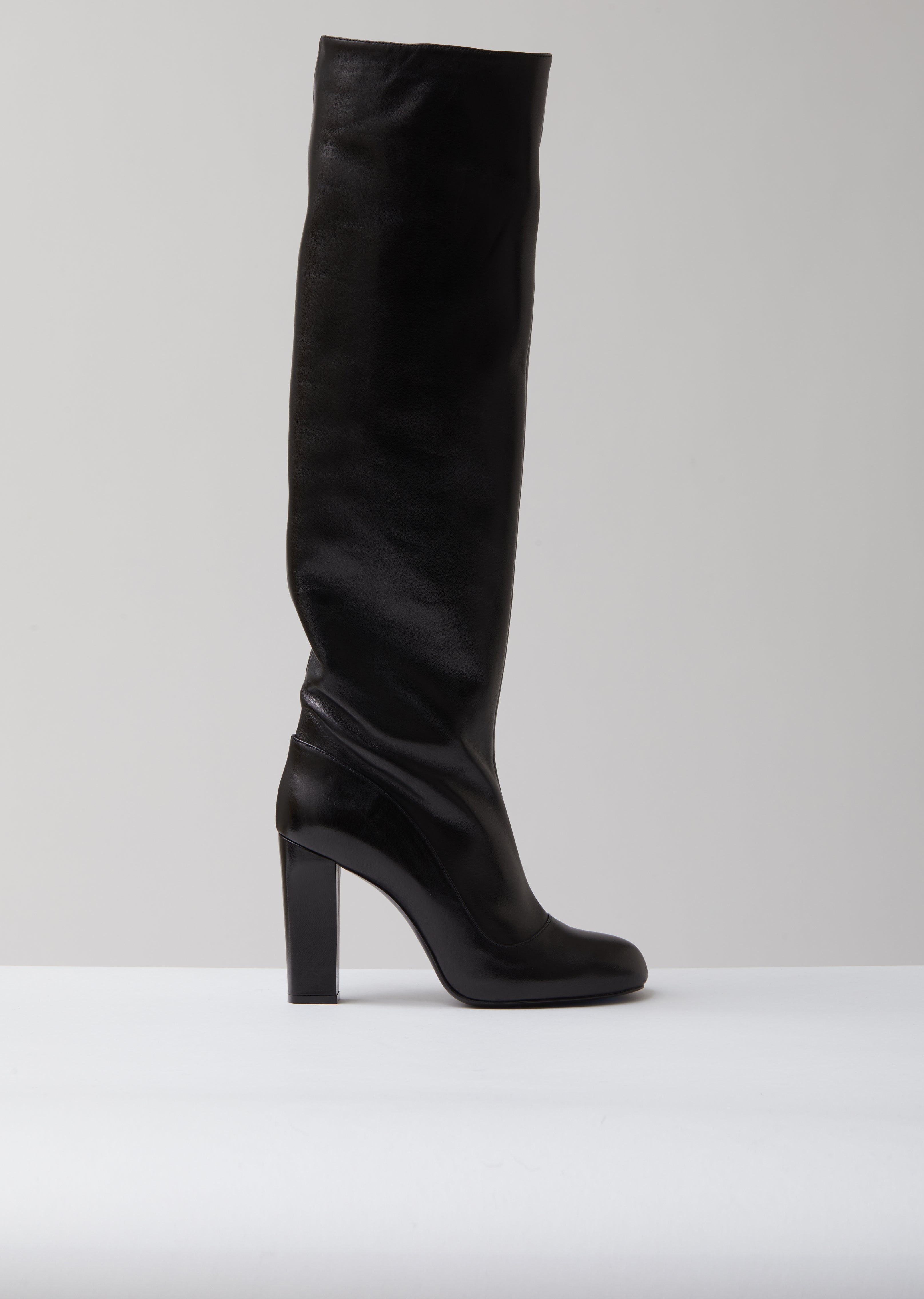 Amazon.com | Black Knee High Boots for Women Side Zipper