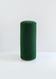 Bolster Cushion — Vibrant Green Velvet