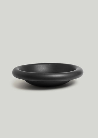 Dough Wide Bowl 33cm — Charcoal