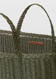 Large Basket Tote Bag — Cactus