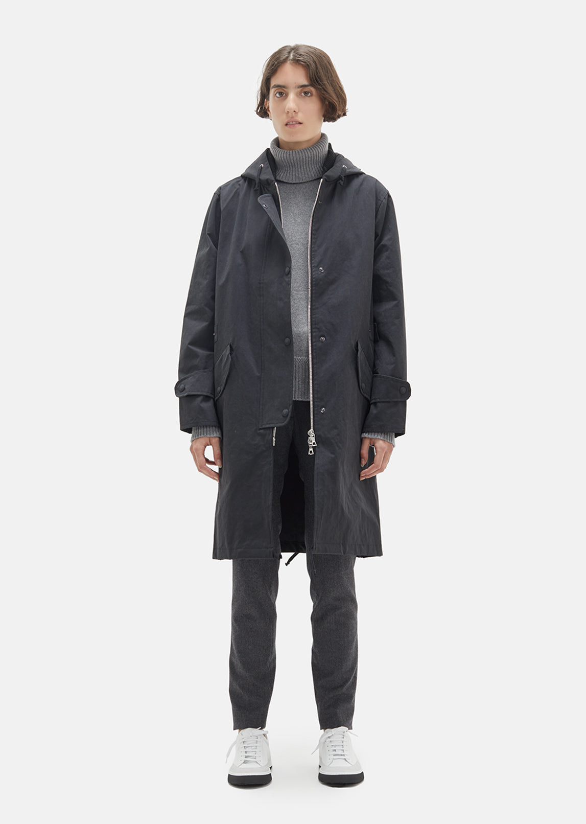 Bradley Washed Cotton Parka by Officine Générale- La Garçonne