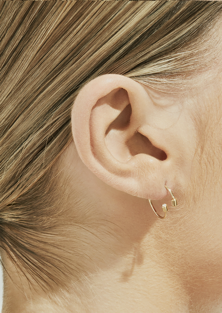 Diamond Twist Earring 01