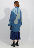 Indigo Yarn Dyed Sashiko Haori Jacket