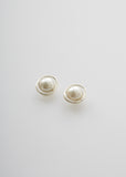 Pearl Orb Clip-On Earrings