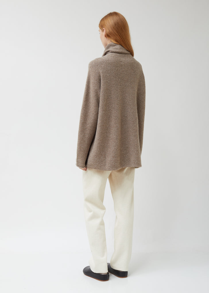 Horizontal Cowlneck Sweater