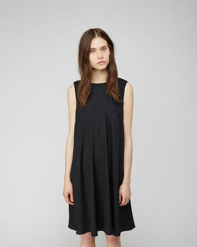 Silk Charmeuse Tent Dress
