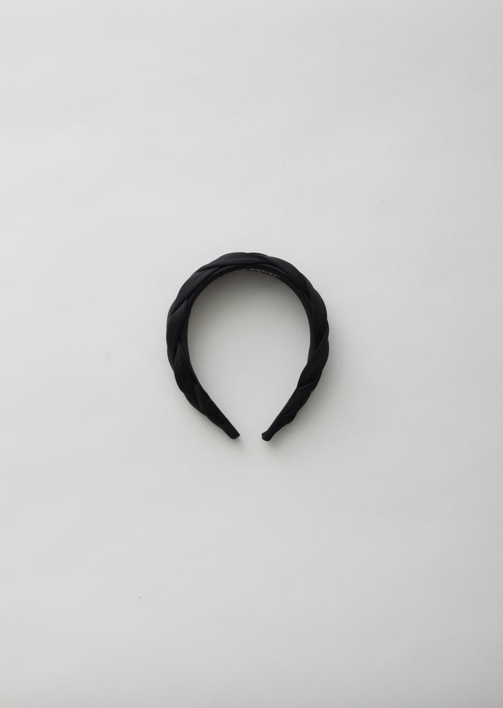 Silk Satin Braided Headband