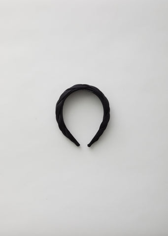 Silk Satin Braided Headband