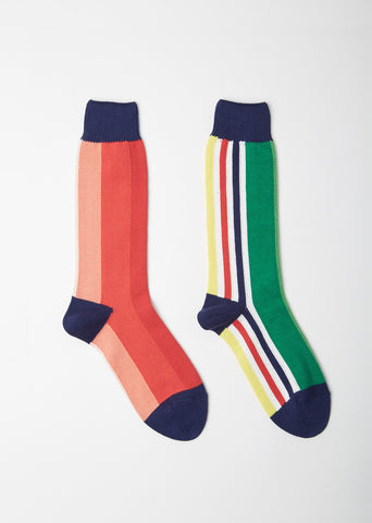 Multi-Striped Socks