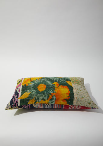 Rectangle Cushion 20 x 12 - Sunflower Patchwork