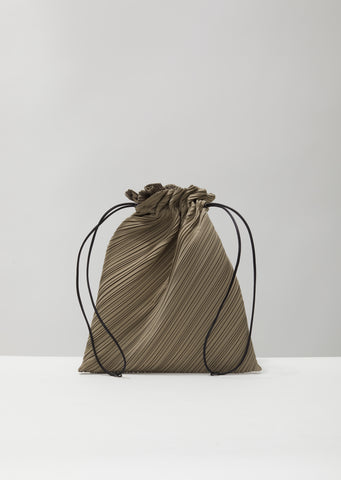 Drawstring Pleats Bag