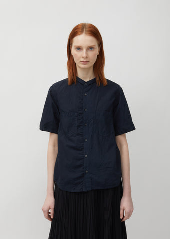 Crinkled Short Sleeve Shirt