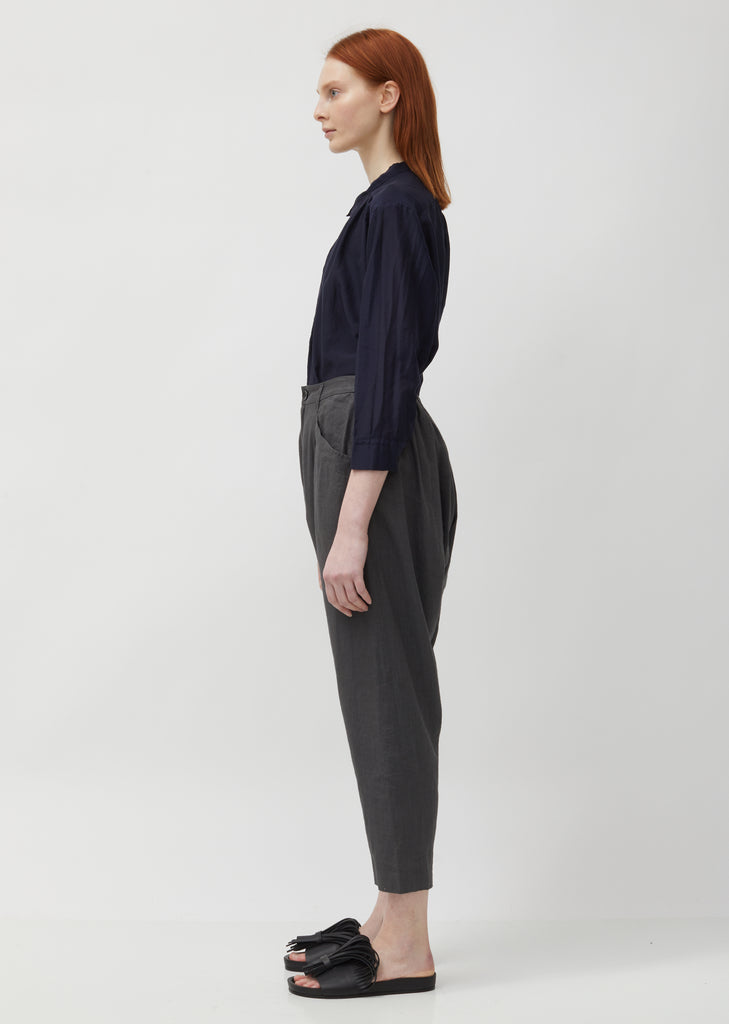Linen & Rayon Lowrise Trousers